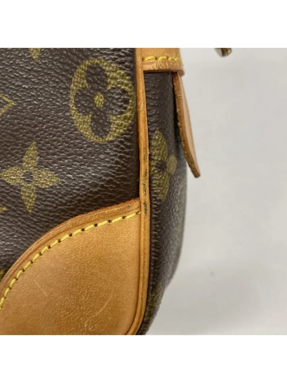 Louis Vuitton Clutch Monogram Marly Dragonne GM Brown
